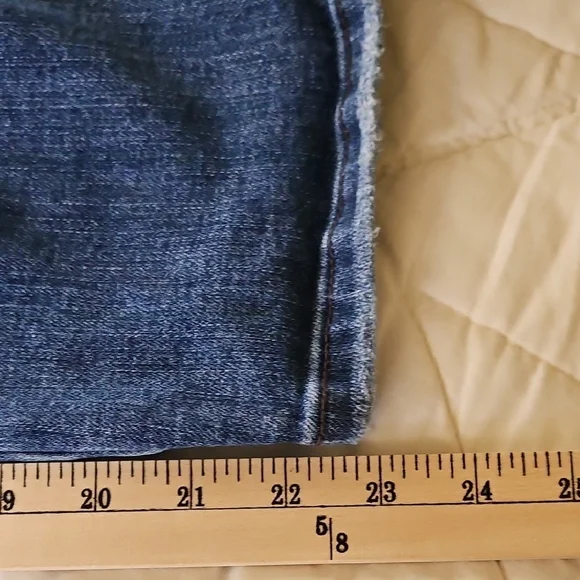 Judy Blue High Rise/Wide Leg Capris w/ Braid Design  18 W - Picture 11 of 12